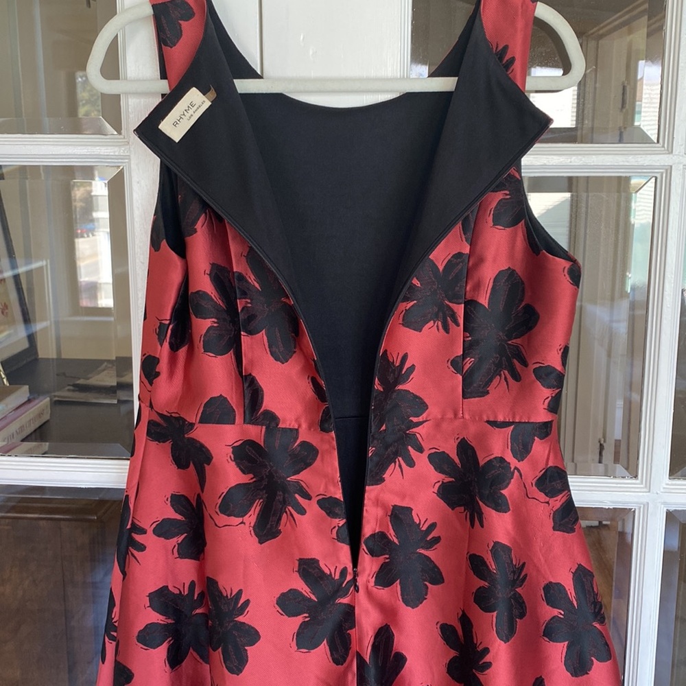 Rhyme Los Angeles Penelope Floral Cocktail Dress - Picture 5 of 7